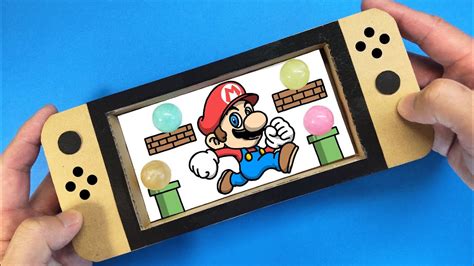 How To Make Cardboard Game With Nintendo Switch Super Mario Bros