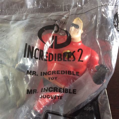 Mcdonalds Happy Meal Toy Incredibles 2 Mr Incredible 1 Nip Unopened Ebay
