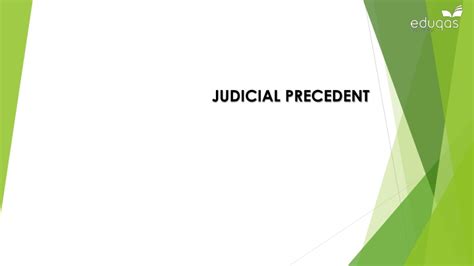 Ppt Judicial Precedent Powerpoint Presentation Free Download Id