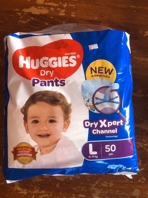 Huggies Dry Pants L Babies And Kids Bathing And Changing Diapers