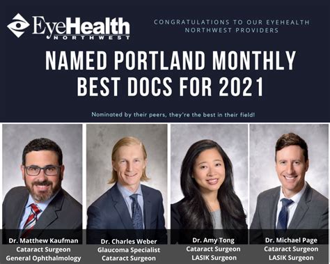Ophthalmologist Portland News Eyehealth Northwest
