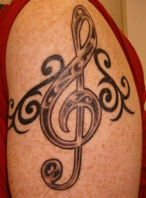 Https://wstravely.com/tattoo/celtic Treble Clef Tattoo Designs