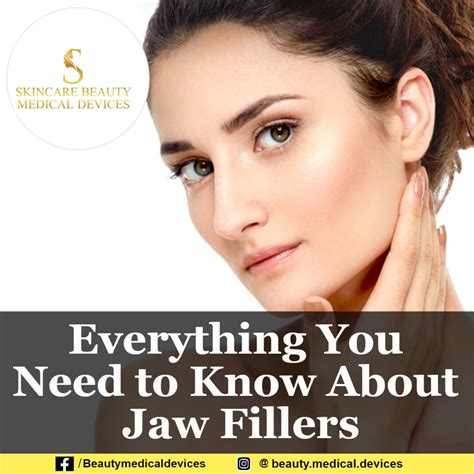 Everything You Need To Know About Jaw Fillers