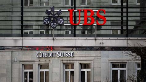 Ubs Is Buying Credit Suisse In Bid To Halt Banking Crisis