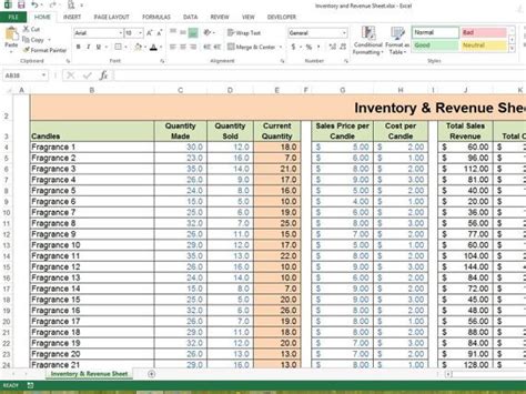 39 sales forecast templates spreadsheets template archive. Inventory & Revenue Sheet Excel Spreadsheet Small Business ...
