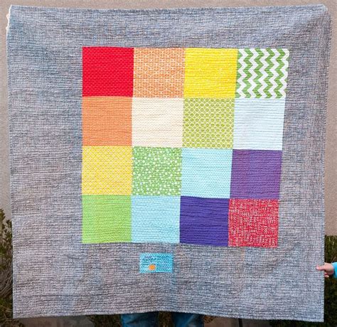 Finished Gradated Mod Mosaic Quilt Back By Pitter Putter Stitch Via Flickr Dragon Quilt