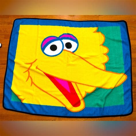 Sesame Street Bedding Vintage Sesame Street Big Bird Blanket Poshmark