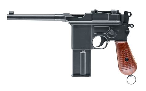 Umarex Legends Mauser C96 Fm Broomhandle Co2 45mm Bb Brabilligt