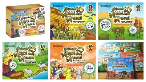 Buku Cerita Nabi Bergambar 65 Gaya Terbaru Cover Buku Cerita