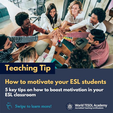 👩‍🏫 Teaching Tip How To Motivate Your Students World Tesol Academy