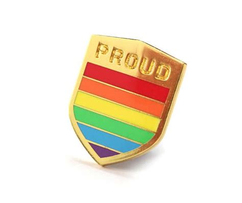 Pride Enamel Pin Gay Lapel Pin Rainbow Pin Pride Parade Accessory