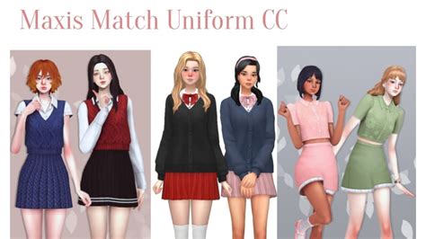Sims 4 Maxis Match Uniform Cc And Hsy To Buy Or Not To Buy Gamers