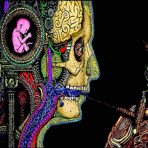 psychedelia skull psicodelia smoke trippy hd phone wallpaper peakpx