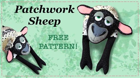 Patchwork Sheep Free Pattern Full Step By Step Tutorial With Lisa