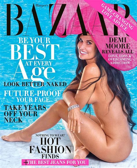 Demi Moore Nude For Harpers Bazaar 2019 4 Pics The Fappening