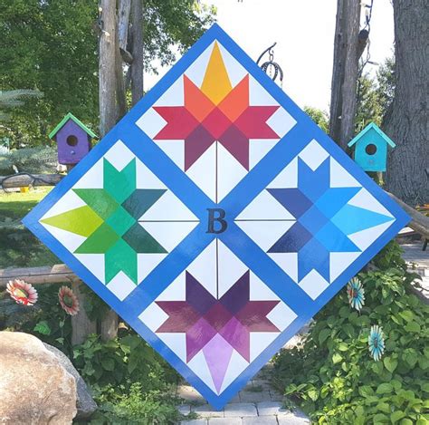 Leaf Barn Quilt Painted Barn Quilts Barn Quilt Patterns Barn Quilt