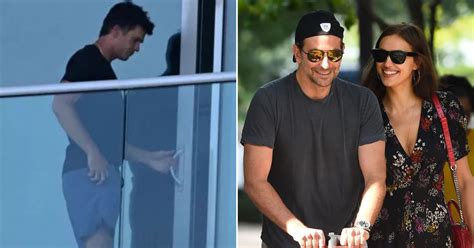 “irina Shayk Is Taunting Brady” Tom Brady Pictured Alone In His Balcony After His Rumored New