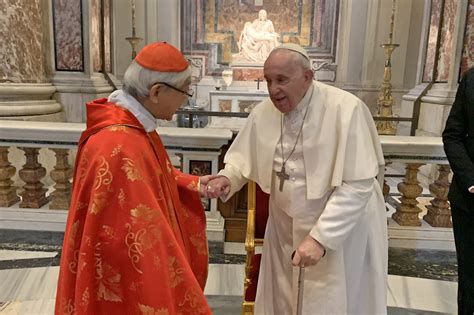 Cardinal Zen Meets Pope Francis Prays At Benedict Xvis Tomb Cbcpnews