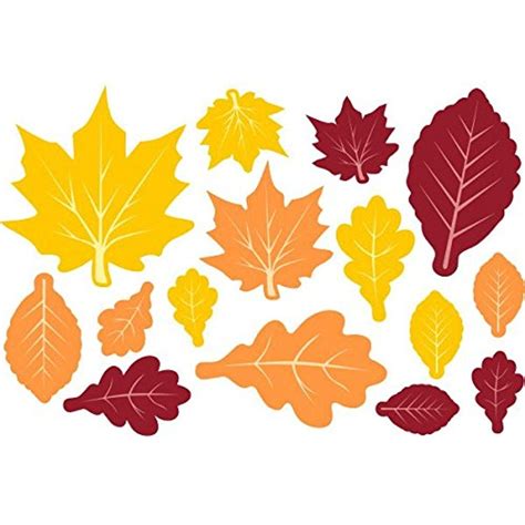 Fall Leaves Paper Value Pack Assorted Cutouts Check Out This Great