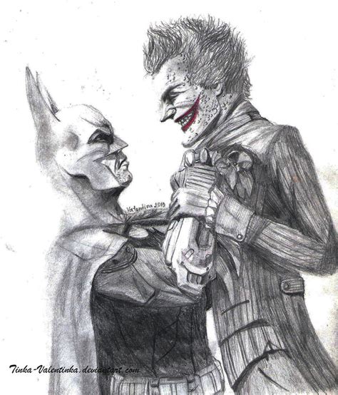 Batman Vs Joker By Tinka Valentinka On Deviantart