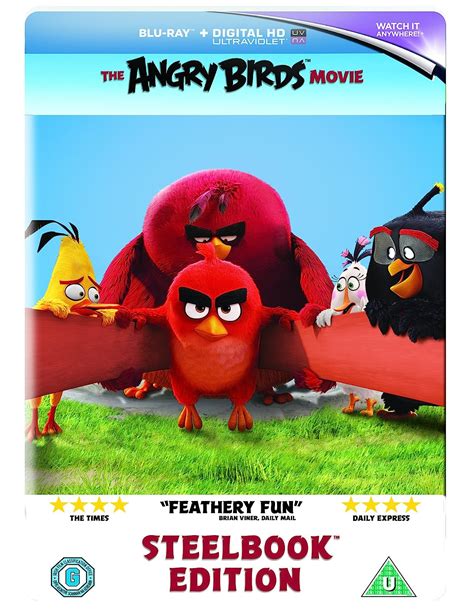 The Angry Birds Movie Blu Ray Amazon Es Clay Kaytis Fergal Reilly John Cohen Catherine