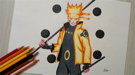 How To Draw Naruto Six Path Sage Mode Naruto Shippuden Step By