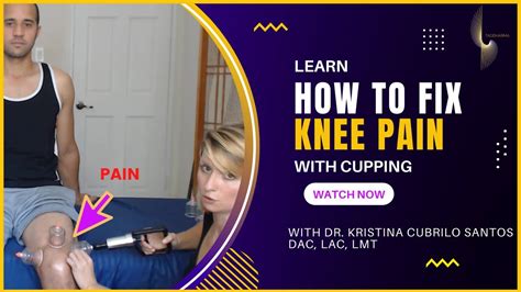 How To Fix Knee Pain Cupping Therapy Solutions Cuppingtherapy Youtube