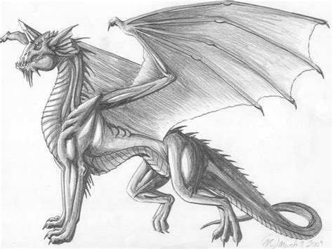 Letraset promarker black and white charcoal pencil. Blue Dragon black and white by creativegoth18 on DeviantArt