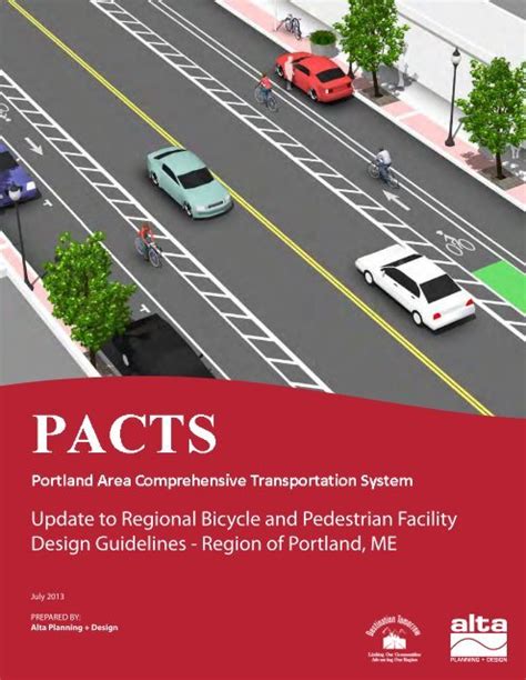 Update To Regional Bicycle And Pedestrian Facility Design Guidelines