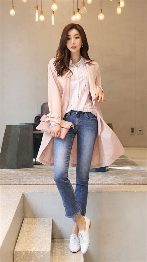 Casual Asian Fashion Korean Casual Outfits Stylish Work Outfits