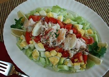 Crab Louie Salad Recipe What S Cooking America