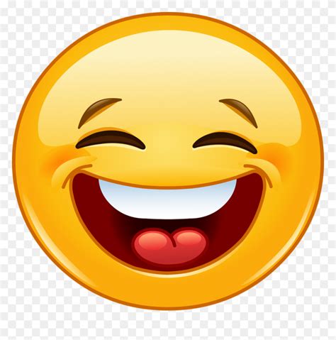 Happy Faces Emoticon Smiley Emoji Laughing Face Png Flyclipart