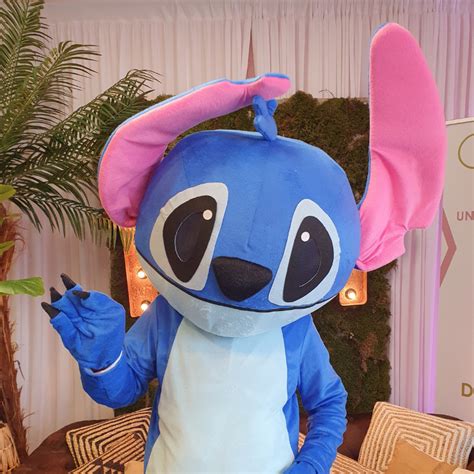 Angel Stitch Lilo Character Mascot Costume Cosplay Party Event