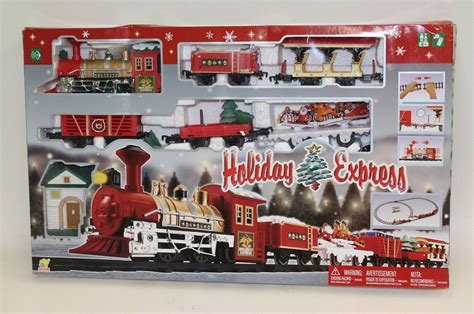 Bnib Goldlok Holiday Express Festive Train Set Christmas Tree Decorations Ebay