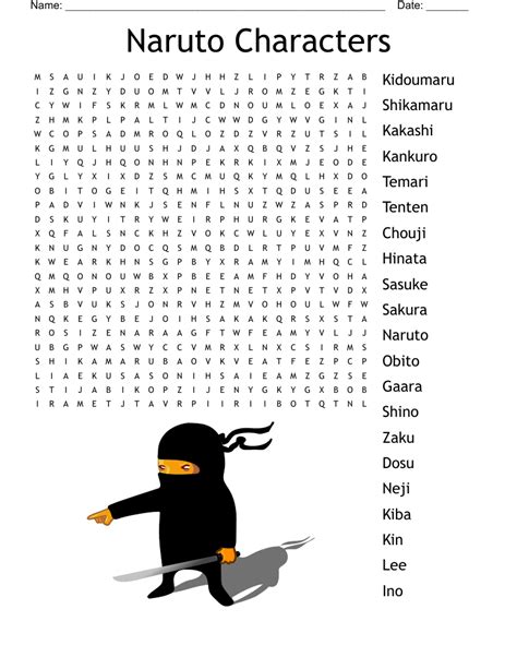 One Piece Word Search