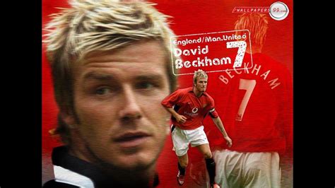 David Beckham Football Skills Man United Youtube