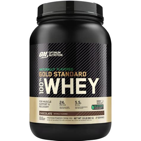 Optimum Nutrition All Natural Gold Standard 100 Whey Protein Powder