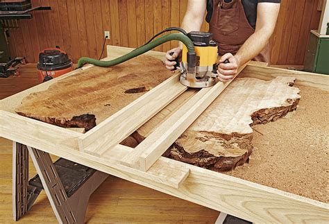 Wood Slab Table Leg Ideas