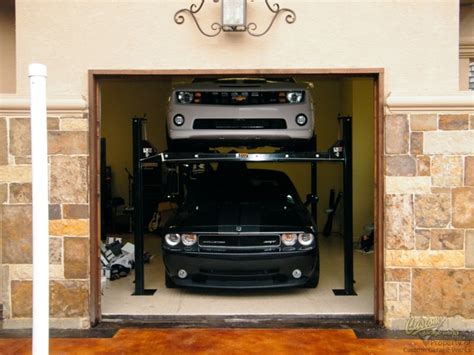 Garage Car Lifts Installed By Custom Garage Works In Fort Worth Tx