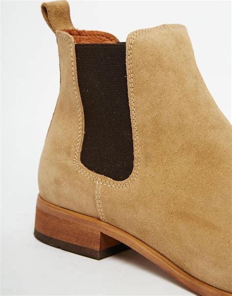 Discover classic black, white and greige colours at h&m online. Lyst - Shoe The Bear Suede Chelsea Boots in Brown for Men