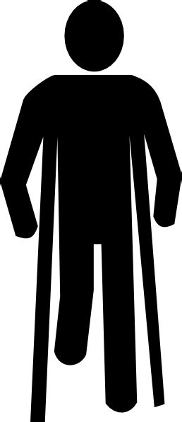 Person On Crutches Clipart 10 Free Cliparts Download Images On