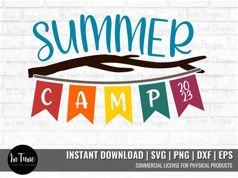 Summer Camp 2023 Svg Summer Camp Svg For Tshirt Summer Etsy