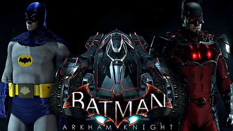 Batman Arkham Knight Ps4 Exclusive Skins Gameplay Youtube