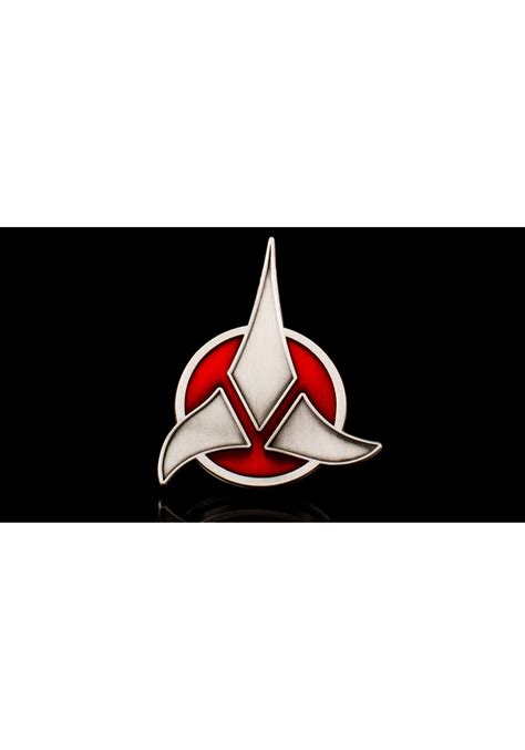 Star Treks Klingon Emblem Badge