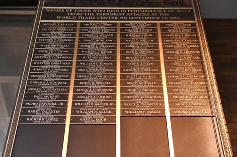 Never Forgetting Nypd Adds 47 Names To Its Memorial Wall All Cops