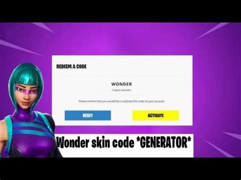 Now that we're here, select one in game app purchase you wish to be transfered to your garena free fire account. FREE Wonder skin code *GENERATOR* - YouTube