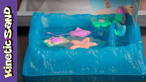 Kinetic Sand Float How To Play With Kinetic Sand Float Youtube