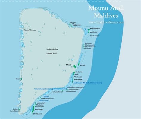 Maldives Map With Resorts Airports And Local Islands 2020 In 2021