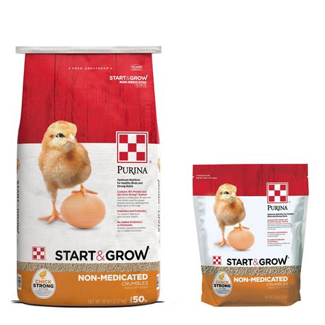 Purina® Start And Grow Non Medicated Chick Feed Crumble Starter Food