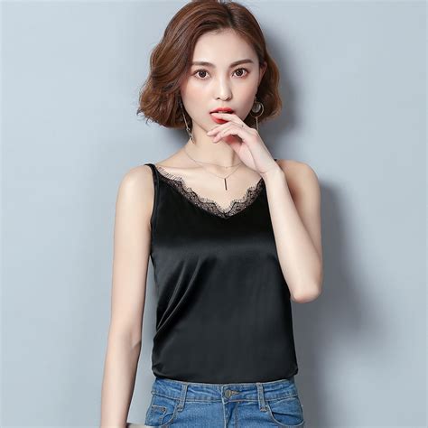 Summer Style Women Camisole Tops Sexy Camisoles For Ladies Black